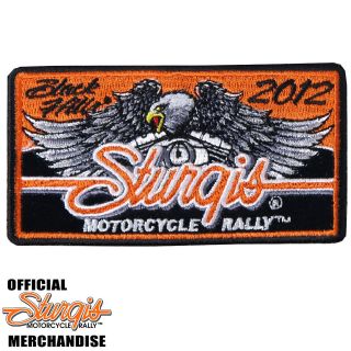   2012 SCREAMING EAGLE RALLY Embroidered Patch Jacket/Vest Biker 1210