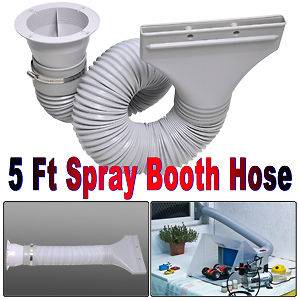 NEW SPRAY BOOTH HOSE FOR AIRBRUSH CRAFT ODOR EXTRACTOR