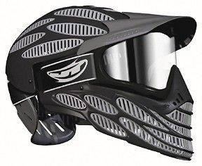 JT Flex 8 Headshield Black Paintball Mask Thermal New Full Coverage 