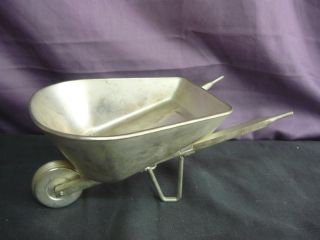   GODINGER SILVER PLATED WHEELBARROW COINS NUTS CANDY PAPERWEIGHT DESK