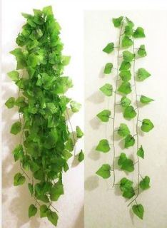 10x90 Grape Leaf Vines Artificial Flower Hanging Wedding Garland Arch 