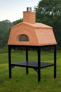 Old World Outdoor Wood Fired Pizza Hearth Oven