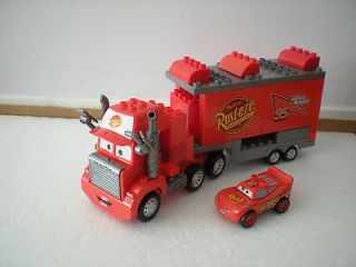 Mega Bloks Disney Pixar Cars Mack Truck with McQueen Car