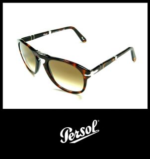New PERSOL Sunglasses Steve McQueen PO 0714 714 24/51 Brown Gradient 
