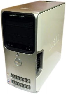DELL Dimension 5150 PC Pentium 4 2.8GHz HT EM64T 768MB 80GB, Windows 
