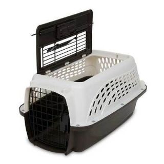 Door Top Load Kennel Small 5 LB dog cat carry travel crate 19x12.8 