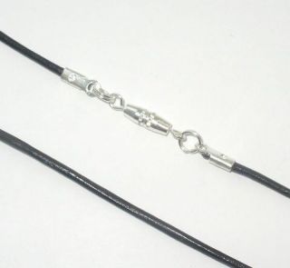 thin leather necklace cord