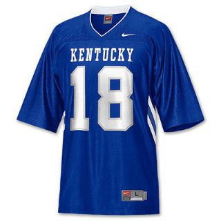 University of Kentucky Wildcats Home #18 Tackle Twill Football Jersey