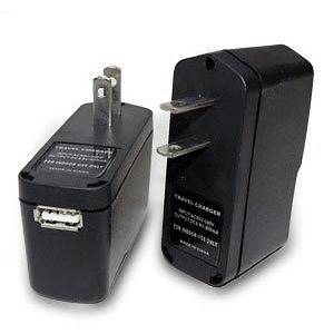   AC/DC To USB Power Charger Adapter For Cell Phone PDA  Digital Cam