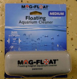    Float 125 floating magnet glass aquarium cleaner, up to 125 gallons