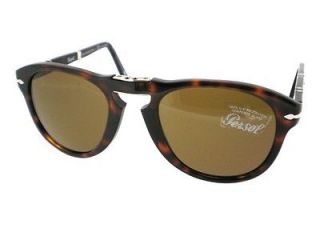 Authentic New PERSOL 714 Polarized Sunglasses 24/57 52 Folding