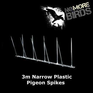 Narrow Plastic Pigeon Spikes/ Bird Spikes 3m