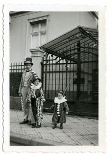 1930s Antique Circus Halloween Costumes Photograph