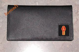 Nw Leather Checkbook Cover KENWORTH KW Emblem Black