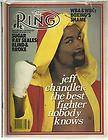 1983 THE RING MAGAZINE JULY JEFF CHANDLER EXCELLENT