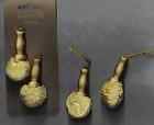 pairs of Pom pom Tassels ANTIQUE GOLD Sewing Craft Supply 