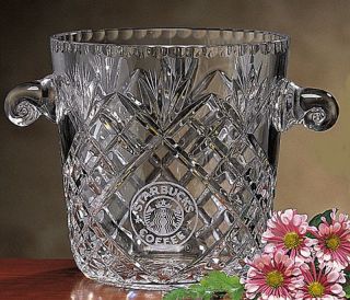 Crystal Glass Traditional Oxford Pineapple Ice Bucket