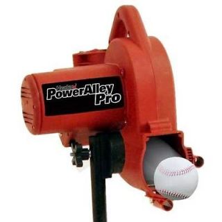 POWERALLEY PRO PITCHING MACHINE   USED ONLY ONCE   REAL BALL MACHINE