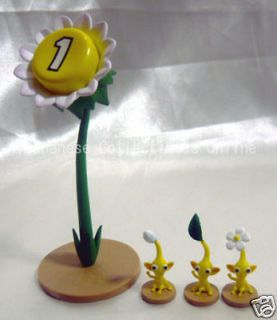Pikmin 2 collection figure 3   Pellet & yellow pikmin brand new