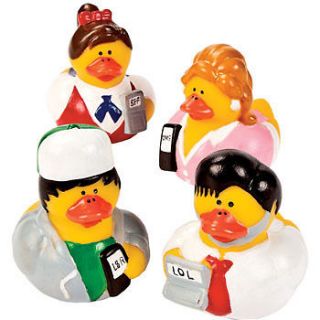 Texting Rubber Ducks Ducky with Cell Phones Kids Toys Party Favors