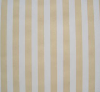 YORK YELLOW & WHITE STRIPE wallpaper Double Roll