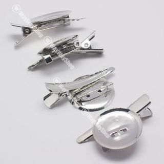 New 5 pcs Brooch Alligator Clips 40MM Pin prong Needle