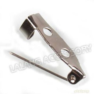 100x Safety Catch Back Bar Brooch Finding 160276 FREE P