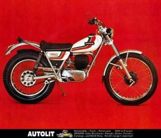1975 1976 Ossa 310 Plonker Motorcycle Factory Photo