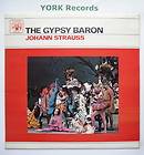   STRAUSS   The Gypsy Baron   HAMBURG STATE OPERA   Ex Con LP Record