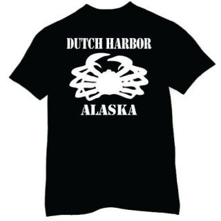   Harbor Alaska Deadliest Catch Crab Fishing White Crab TV Mens T Shirt