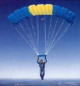 Falcon Canopy Royal Blue, Skydiving ,Parachute