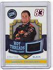 2009 PRESS PASS HOT THREADS RACE USED FIRESUIT NASCAR BRIAN VICKERS 