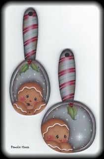 Christmas Spoons Gingerbread PATTERN PACKET