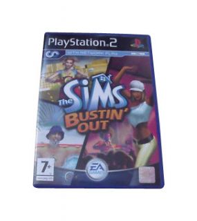 The Sims Bustin Out for Sony PlayStation 2 PS2/3 game