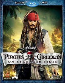 Pirates of the Caribbean On Stranger Tides (Blu ray/DVD, 2011, 2 Disc 