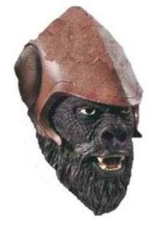Planet of the Apes Official Latex Rubber 3/4 Mask New Gorilla Hero 