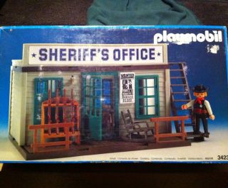 Playmobil 3423 Sheriffs Office New In Box Sheriffs Figure Made In 