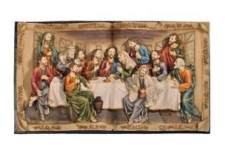 Jesus Last Supper Wall Statue Plaque Kitchen Dining Decor