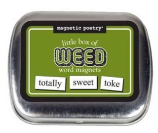 Magnetic Poetry® Little Box of Weed Magnets 3711 New