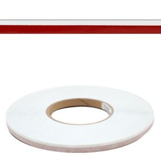 TRACKER 144295 3/8 INCH WHITE / RED BOAT PINSTRIPE TAPE