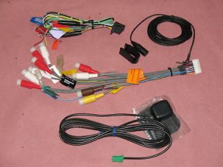 Pioneer Avic F700bt, AvicF700bt Complet Cable Set RCA,GPS,MicroPhone 