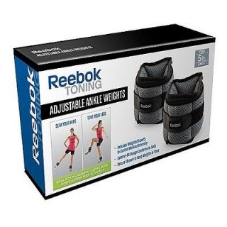 Reebok Adjustable Ankle Weights 5LB SET