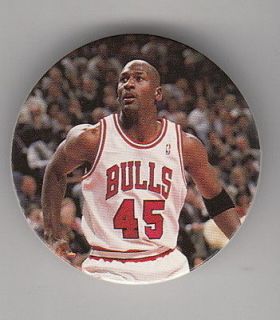 Michael Jordan 1995 96 Upper Deck Collectors Pog #37 Bulls White 
