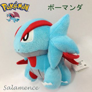 Pokemon Plush Salamence Soft Toy Bohmander Stuffed Animal Nintendo 