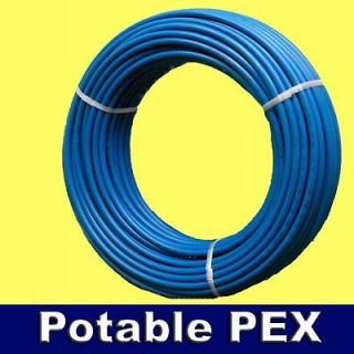 BLUE 1 x 300 ft PEX Potable Tubing Pipe Wood Boiler