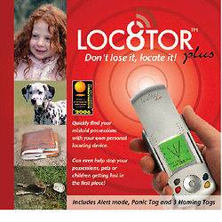 Loc8tor Plus Child, Cats, Dogs, Lost Pet, Home Car Keys, Phone Locator 