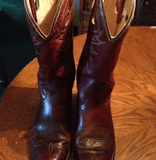Mens Cowboy Boots Sz 9D Made In USA