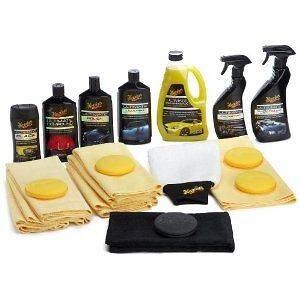 Meguiars Ultimate Car Care Kit Professional Wax Cleaning Detailing 