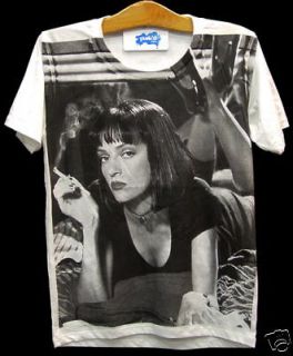 Pulp Fiction 90s Pop Culture Rock T Shirt Uma Thurman L