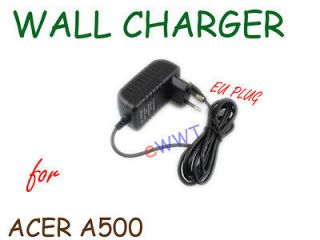 EU Plug AC Home Wall Power Charger Adaptor for Acer A500 A501 Iconia 